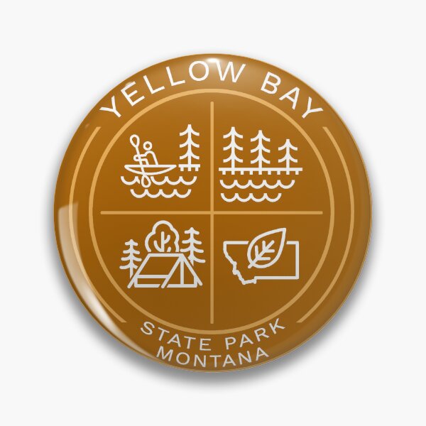 Artikelvorschau, Heraldisches Logo des Yellow Bay State Park entworfen und verkauft von VanyaKar.
