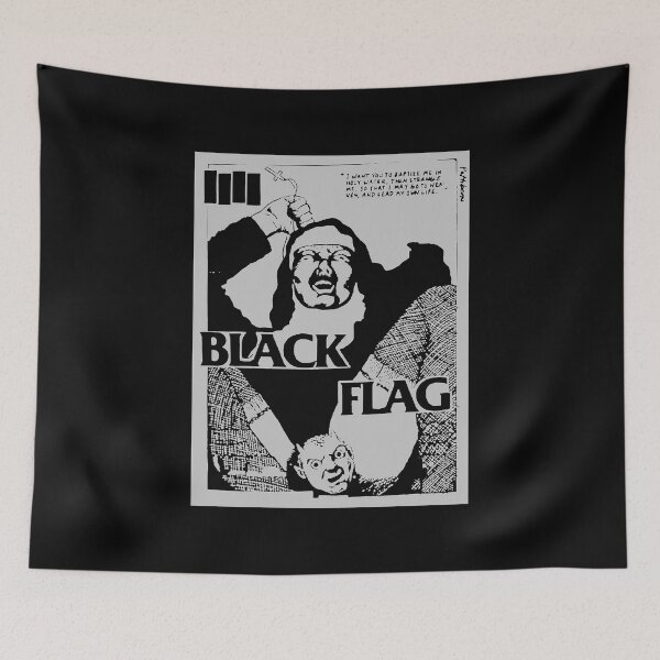 Item preview, Music Is My Life Connector Wide Audience Black Flag Nun Funny designed and sold by DawsonIntumesce.