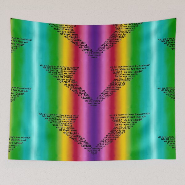 Item preview, Voltron Rainbow Quote designed and sold by Ashli Edge.