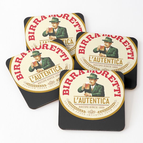 Item preview, Best to Buy Iconic Vintage Birra Moretti Logo  1859 Design   designed and sold by JarodMarshall.