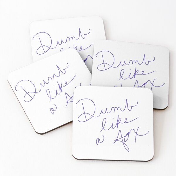 Item preview, Dumb Like a Fox/Muto Come una Volpe designed and sold by abeink.