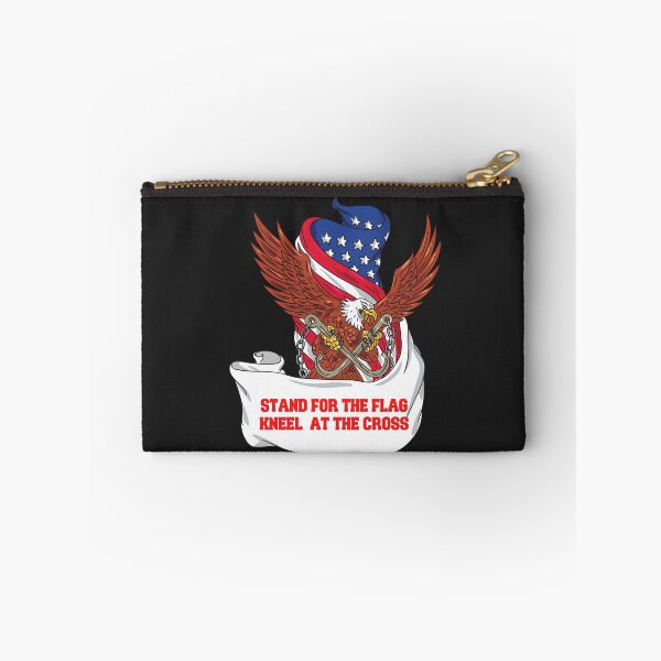 Item preview, Stand For The Flag Kneel At The Cross designed and sold by omeca.