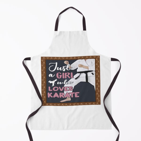 Item preview, JUST A GIRL WHO LOVES KARATE designed and sold by DayanaLockman.