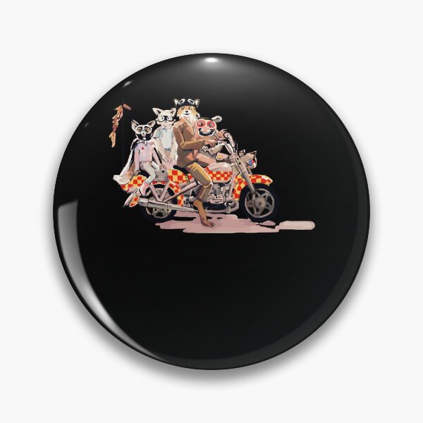 Item preview, Nice Keepsake fantastic mr. fox family on a motorbike Awesome For Music Fan designed and sold by stevensraig.