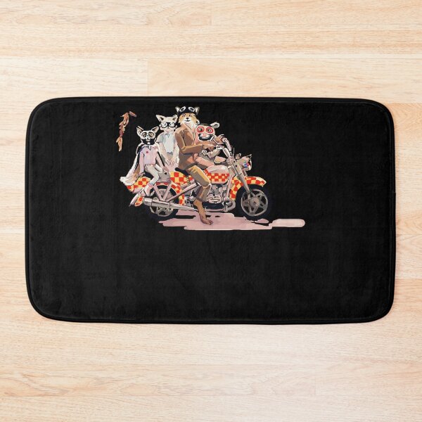 Item preview, Nice Keepsake fantastic mr. fox family on a motorbike Awesome For Music Fan designed and sold by stevensraig.