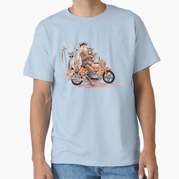 Item preview, Nice Keepsake fantastic mr. fox family on a motorbike Awesome For Music Fan designed and sold by stevensraig.