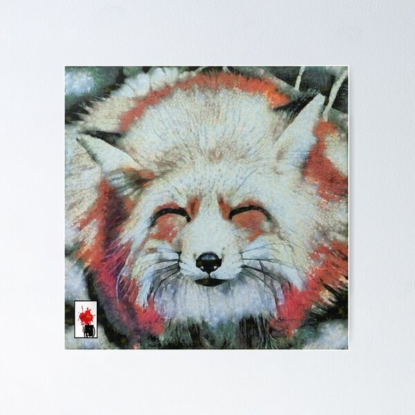 Item preview, Smiling Fox designed and sold by colorARTillery.