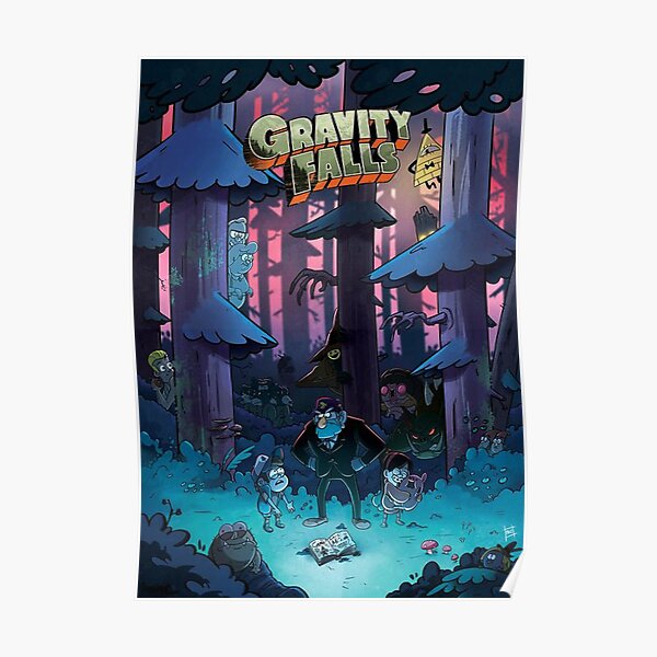 Gravity Mystery Falls Poster