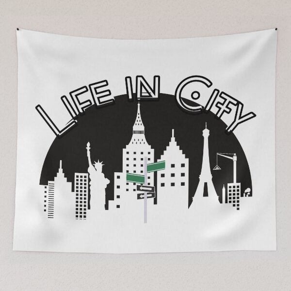 Item preview, Life in City designed and sold by ifah02.
