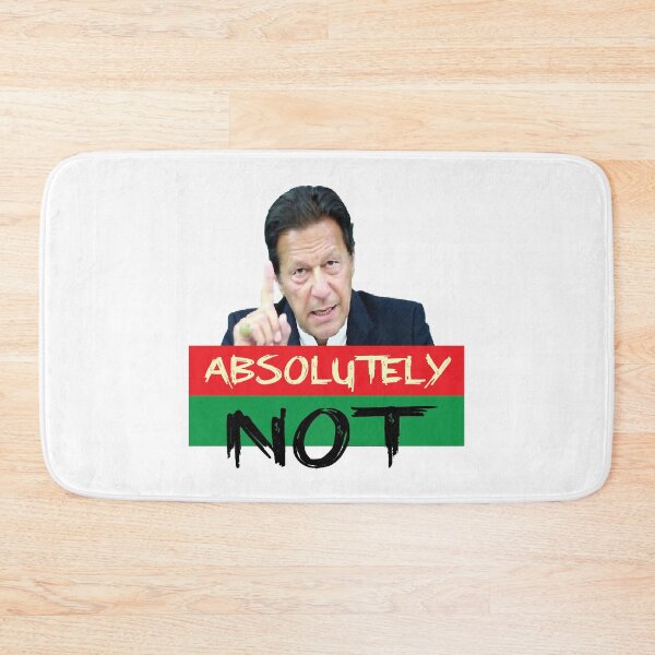 Item preview, ABSOLUTELY NOT-IMRAN KHAN designed and sold by KeltonMaggio.