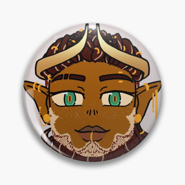 Item preview, Chibi Virtue - Button Pin designed and sold by Miki-Me0.