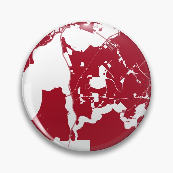 Item preview, Perth Map Art red wine color Australia designed and sold by EpicMaps.