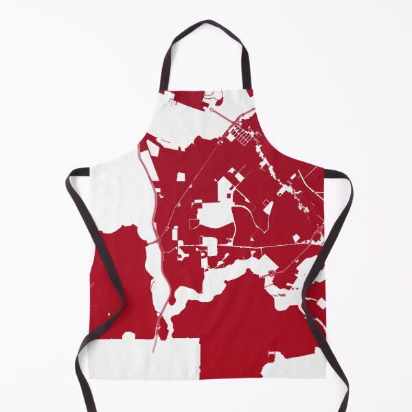 Item preview, Perth Map Art red wine color Australia designed and sold by EpicMaps.
