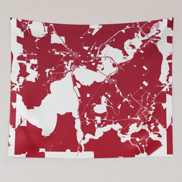 Item preview, Perth Map Art red wine color Australia designed and sold by EpicMaps.