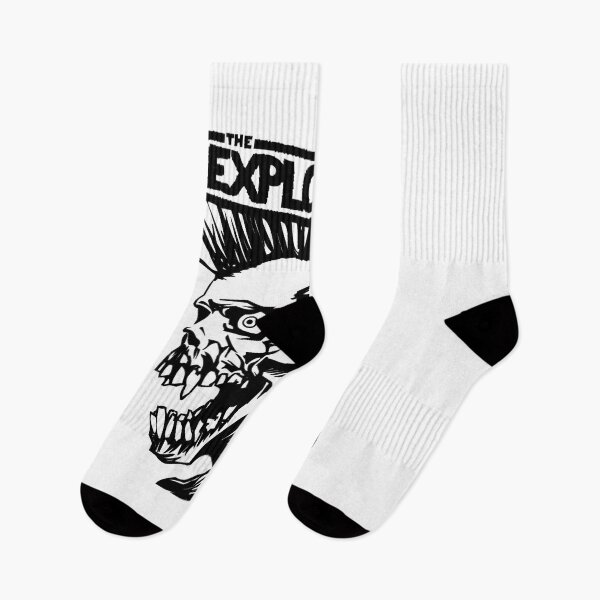 Item preview, Behavior Violence Band Tomorrow Disappear Active The Black Skull Retro designed and sold by MackayEngaging.