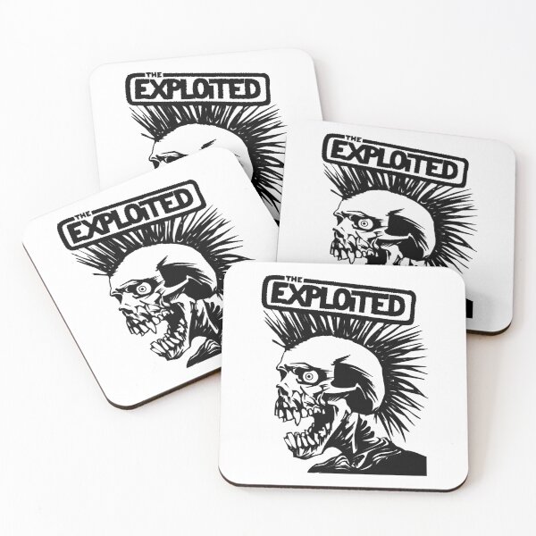 Item preview, Behavior Violence Band Tomorrow Disappear Active The Black Skull Retro designed and sold by MackayEngaging.