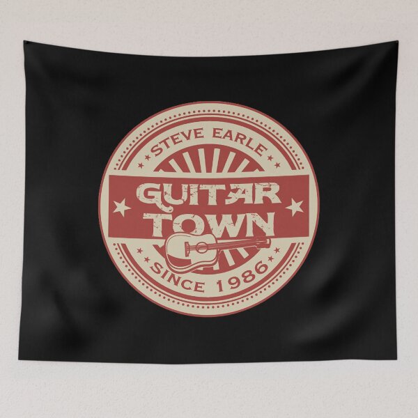Item preview, Steve Earle - Guitar Town   designed and sold by Gregoryl930.