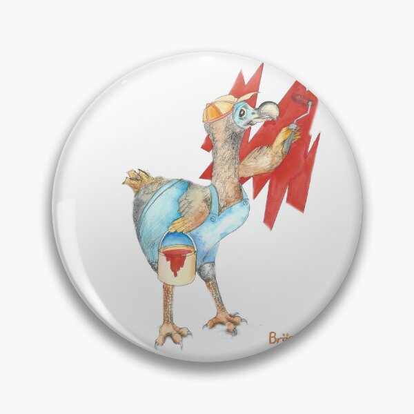 Item preview, Dodo paints the town red designed and sold by DodoGallery.