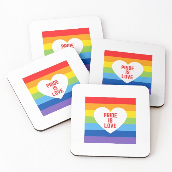 Item preview, Pride is Love Rainbow Flag designed and sold by TrueWorth.