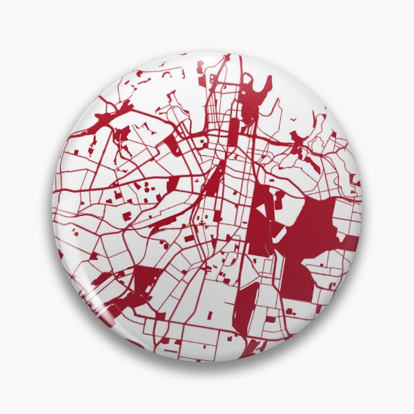 Item preview, Sydney Map Art red wine color Australia designed and sold by EpicMaps.