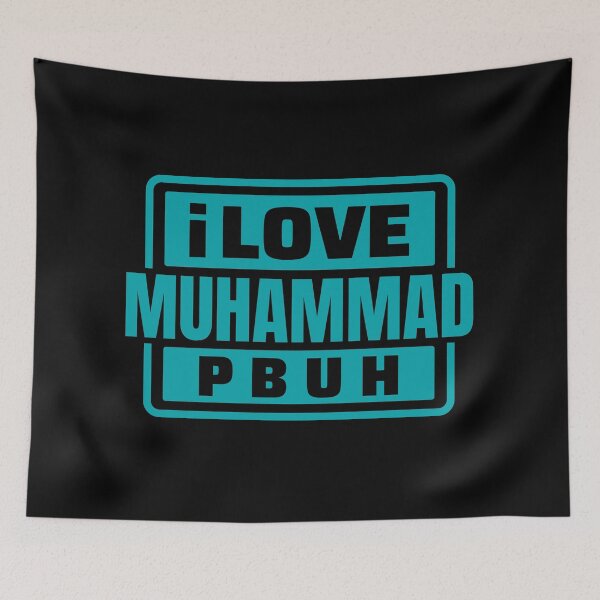 Item preview, I LOVE MUHAMMAD  designed and sold by ThemeBros.