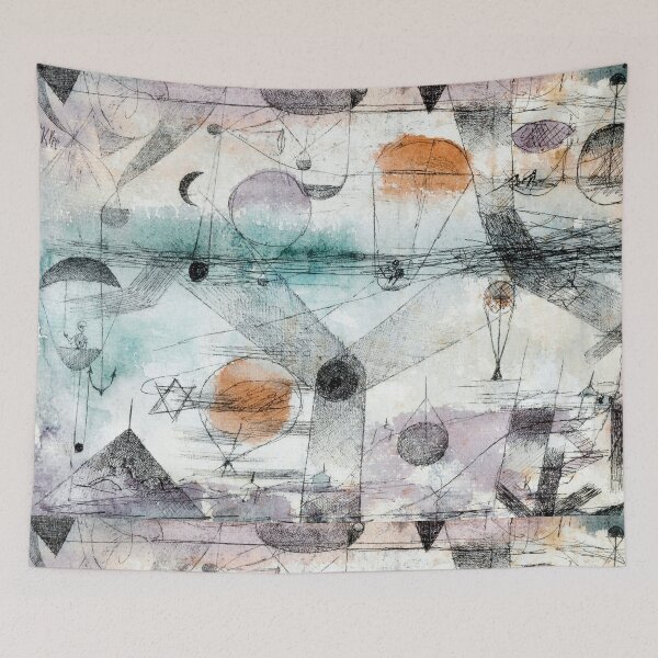 Item preview, In the realm of air (1917) painting by Paul Klee -Bauhaus  designed and sold by Tamas Das.