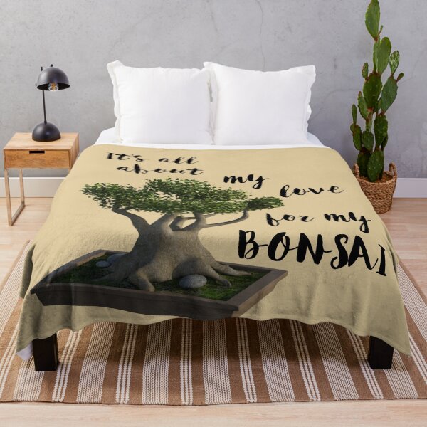Item preview, It Is All About My Love For My Bonsai designed and sold by Twittlefish.