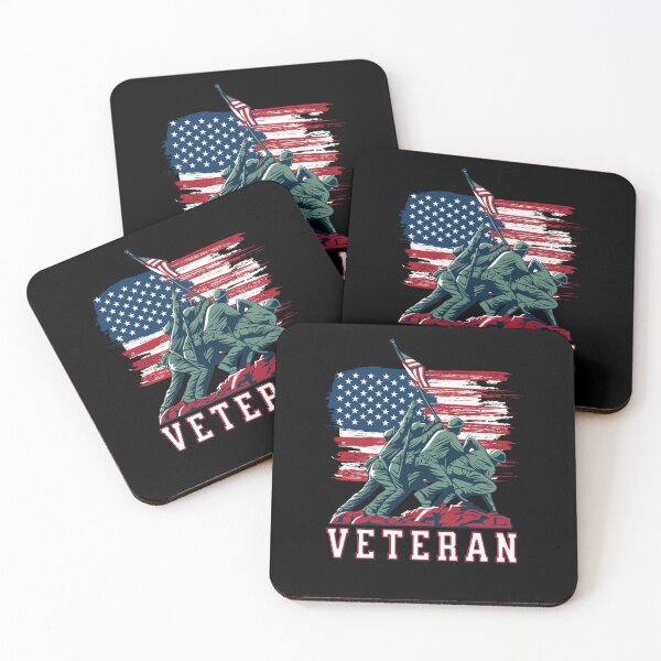 Item preview, American Flag Army Navy Air Force Marines Armed Forces Veteran designed and sold by CattlettArt.
