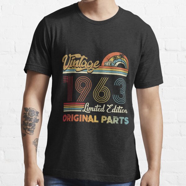 Vintage 1963 Limited Edition Original Parts Essential T-Shirt