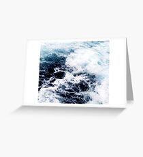 Sea water Greeting Card