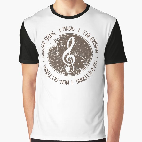 Item preview, l   MUSIC   l   THE ORIGINAL   l   MOOD ALTERING   l   NON-FATTENING   l   WONDER DRUG    designed and sold by MyDailyStop.