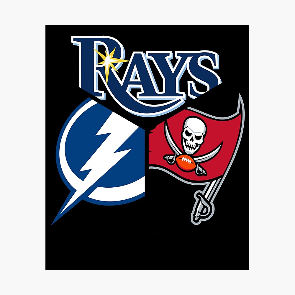 Tampa Bay Sports Teams TriQuad Poster for Sale by CaroleUpchurch
