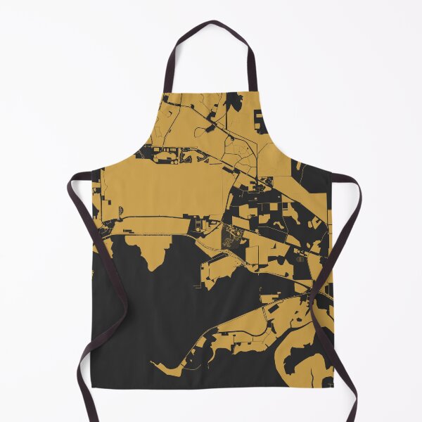 Item preview, Darwin Map Art Black Gold Australia designed and sold by EpicMaps.