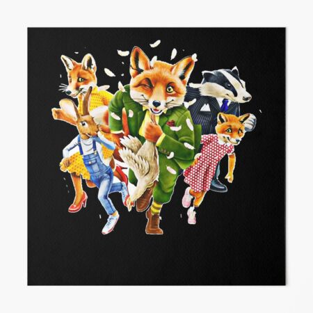 My Favorite People The Fantastic Mr Fox Gifts For Birthday Art Board Print  for Sale by stevensraig