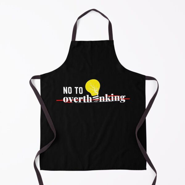 Item preview, No To Overthinking designed and sold by wildpiksel.