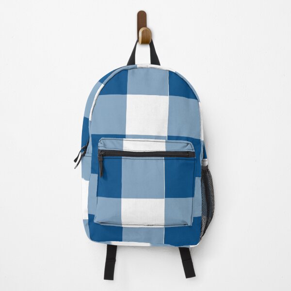 Item preview, Cobalt Blue Checkerboard Gingham Pattern designed and sold by burbankdesigns.