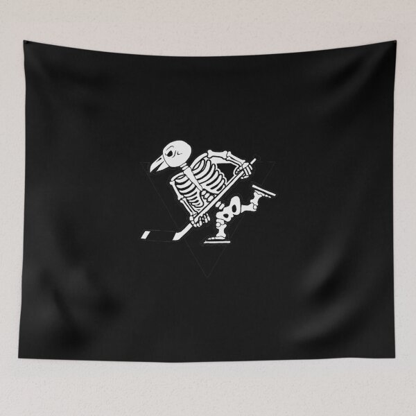 Item preview, Pittsburgh Penguins Skeleton Logo Lightweight Hoodie designed and sold by dianesandraon.