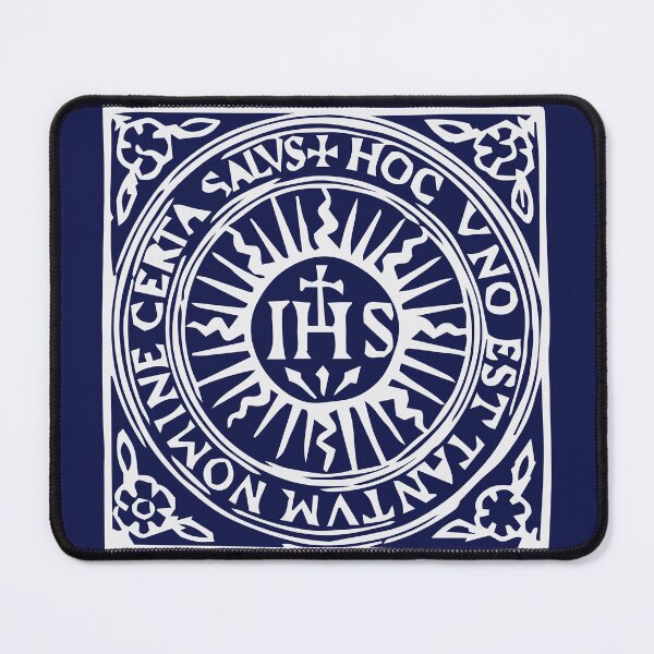 Item preview, Ignatius of Loyola, Christogram white designed and sold by neteor.