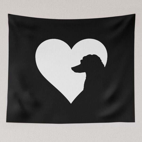 Item preview, The Heart of the Poodle Lover designed and sold by More Cute Dogs.