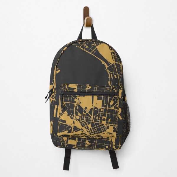 Item preview, Melbourne Map Art Black Gold Australia designed and sold by EpicMaps.
