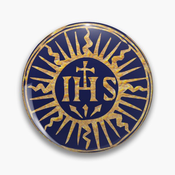 Item preview, Ignatius of Loyola, Christogram bronze designed and sold by neteor.
