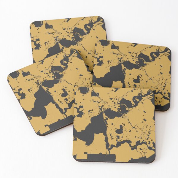 Item preview, Perth Map Art Black Gold Australia designed and sold by EpicMaps.