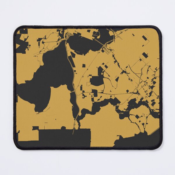 Item preview, Perth Map Art Black Gold Australia designed and sold by EpicMaps.