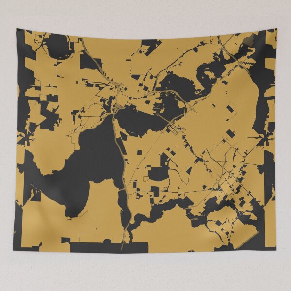 Item preview, Perth Map Art Black Gold Australia designed and sold by EpicMaps.