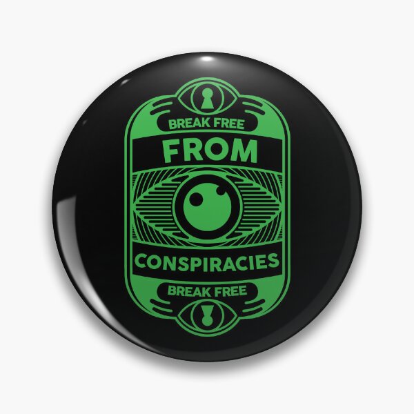 Item preview, Break free from conspiracies Anti Conspiracy Rationality designed and sold by alltheprints.