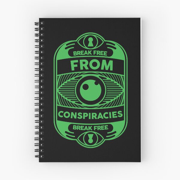 Item preview, Break free from conspiracies Anti Conspiracy Rationality designed and sold by alltheprints.