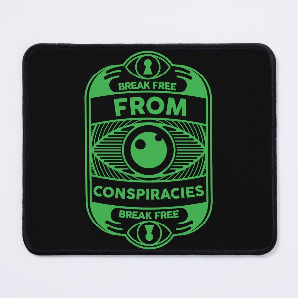 Item preview, Break free from conspiracies Anti Conspiracy Rationality designed and sold by alltheprints.