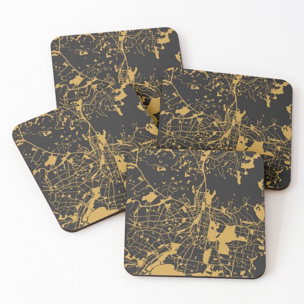 Item preview, Sydney Map Art Black Gold Australia designed and sold by EpicMaps.