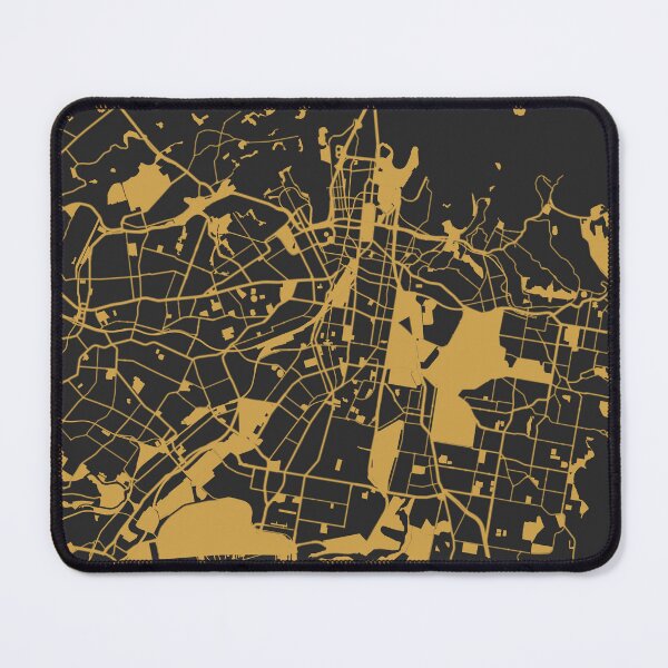 Item preview, Sydney Map Art Black Gold Australia designed and sold by EpicMaps.