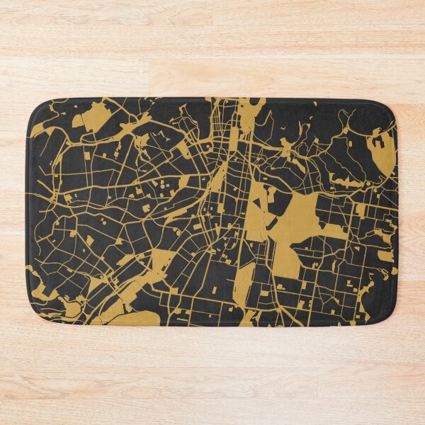 Item preview, Sydney Map Art Black Gold Australia designed and sold by EpicMaps.